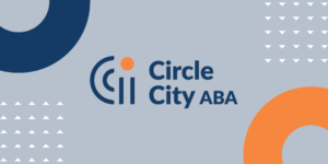 Circle City ABA logo with blue background