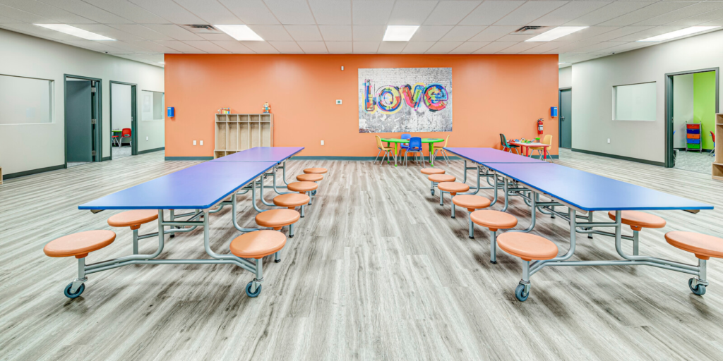 lunch room at center