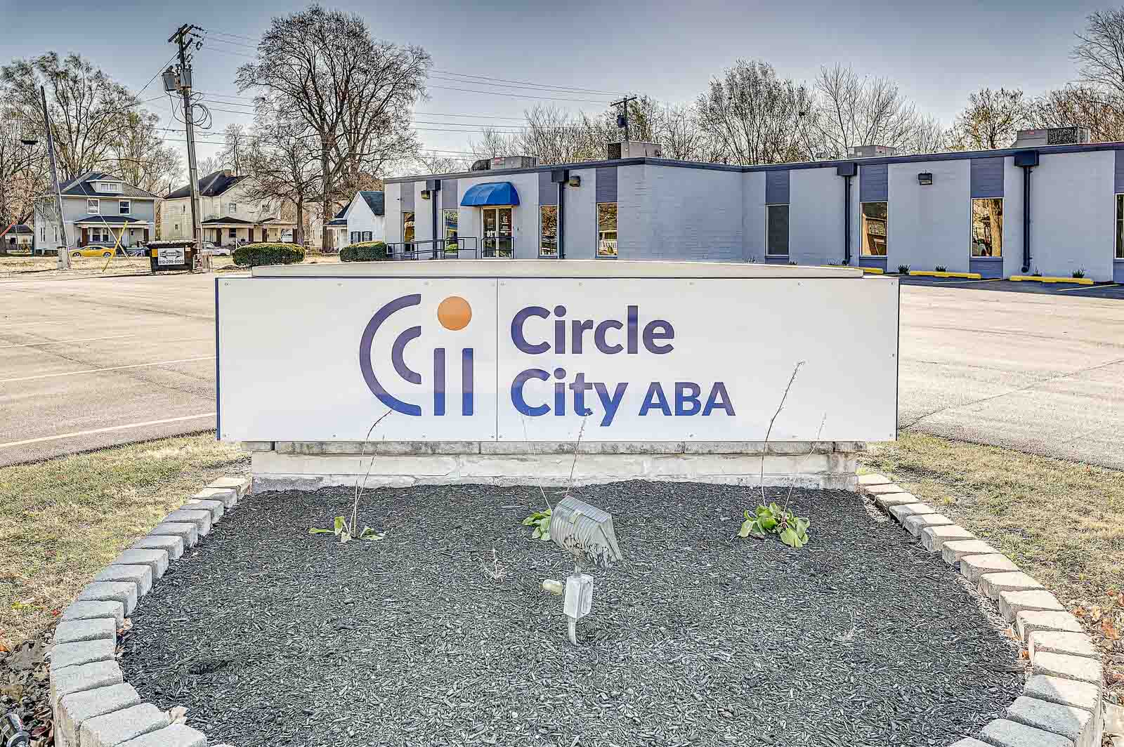 signage of Circle City ABA