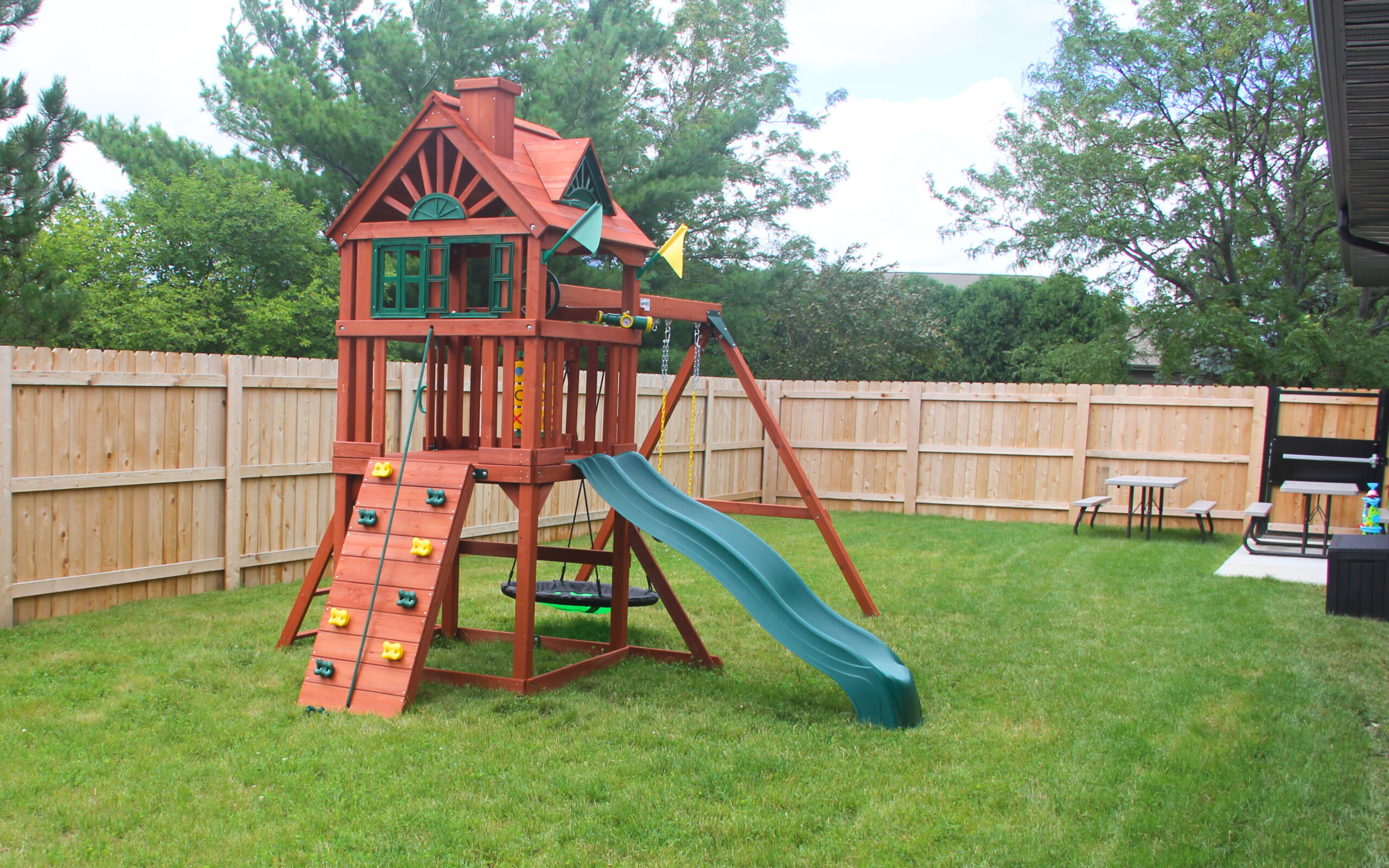 outdoor aba therapy area