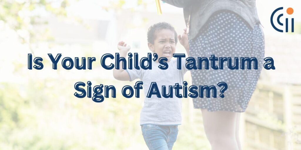 Child’s Tantrum a Sign of Autism