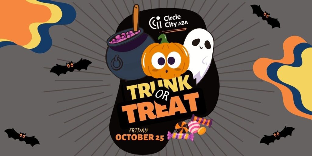 Trunk or Treat with Circle City ABA on October 25, 2024