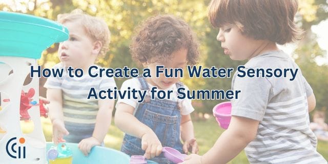 How to Create a Fun Water Sensory Activity for Summer thumbnail