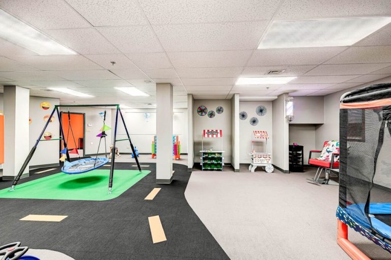 ABA therapy playroom