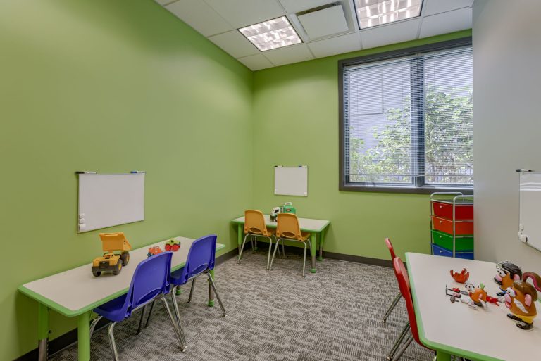 Autism therapy room
