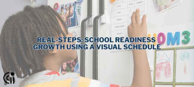 Real-Steps: School Readiness Growth Using a Visual Schedule thumbnail